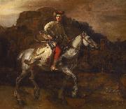 REMBRANDT Harmenszoon van Rijn The Polish rider (mk33) France oil painting artist